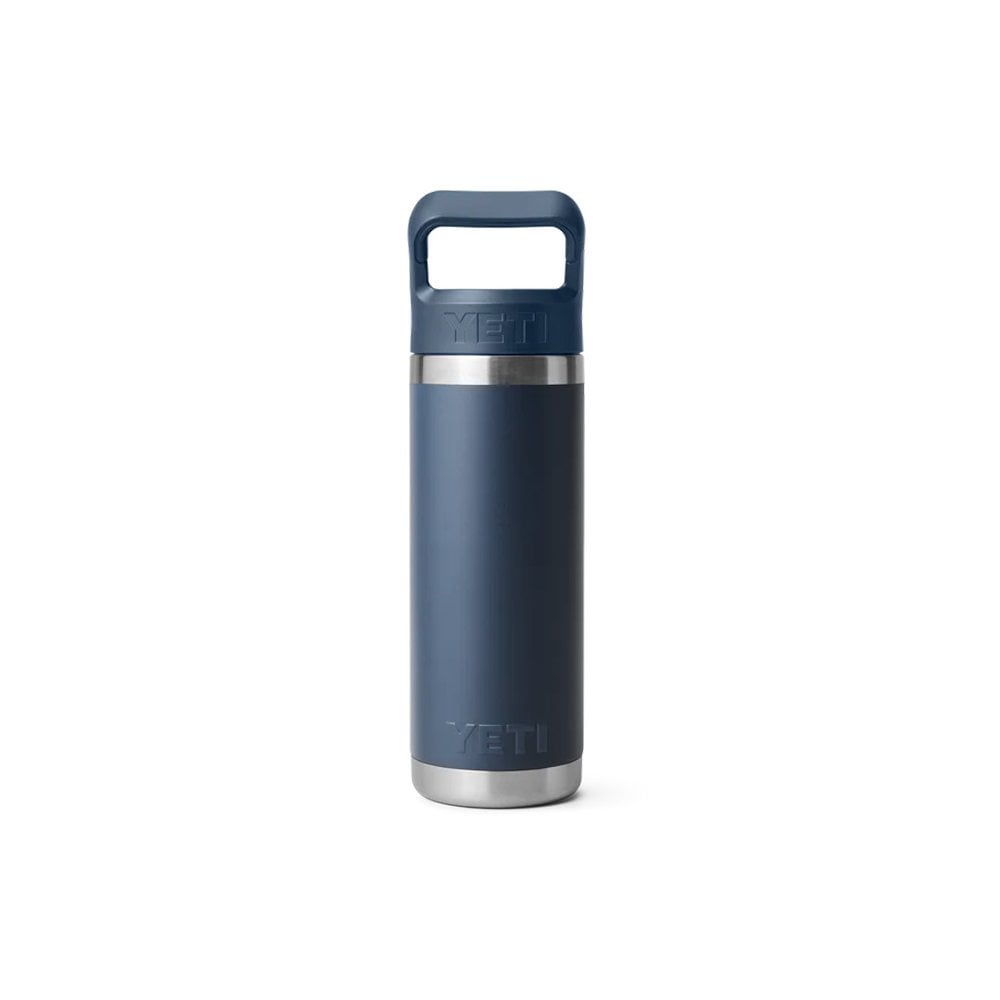 Rambler 18 oz (532 ml) Bottle With Straw - Navy
