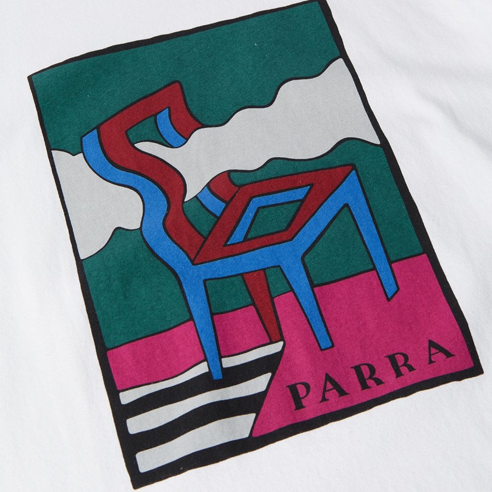 Smoke Chair T-Shirt  - White