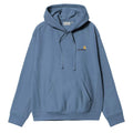 Hooded American Script Embroidery Sweatshirt - Sorrent