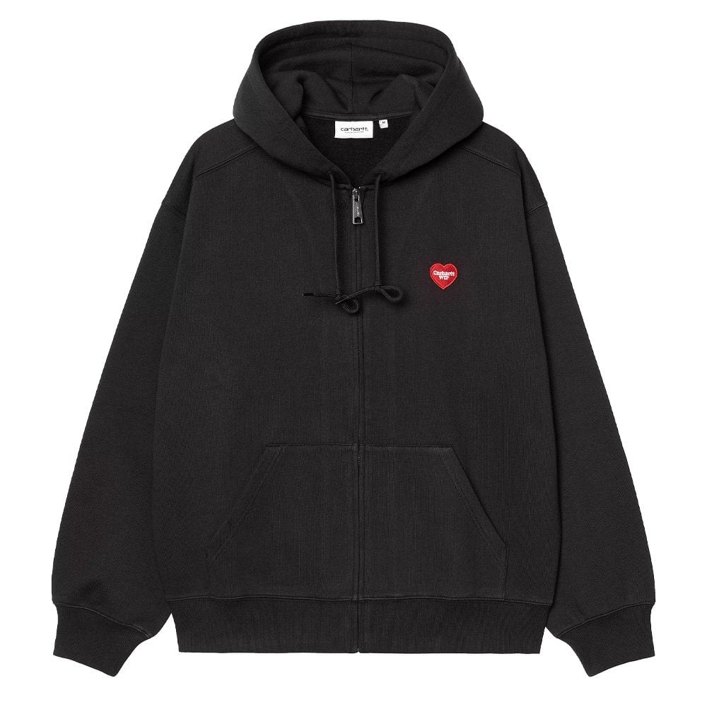 Hooded Heart II Hartt Sweat Jacket - Black