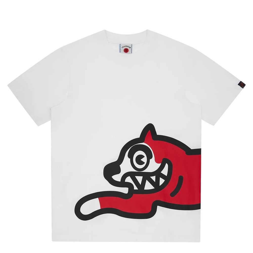 Jumbo Running Dog T-Shirt - White