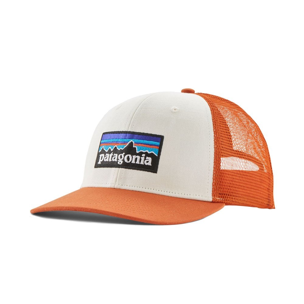 P-6 Logo Trucker - White/Rust