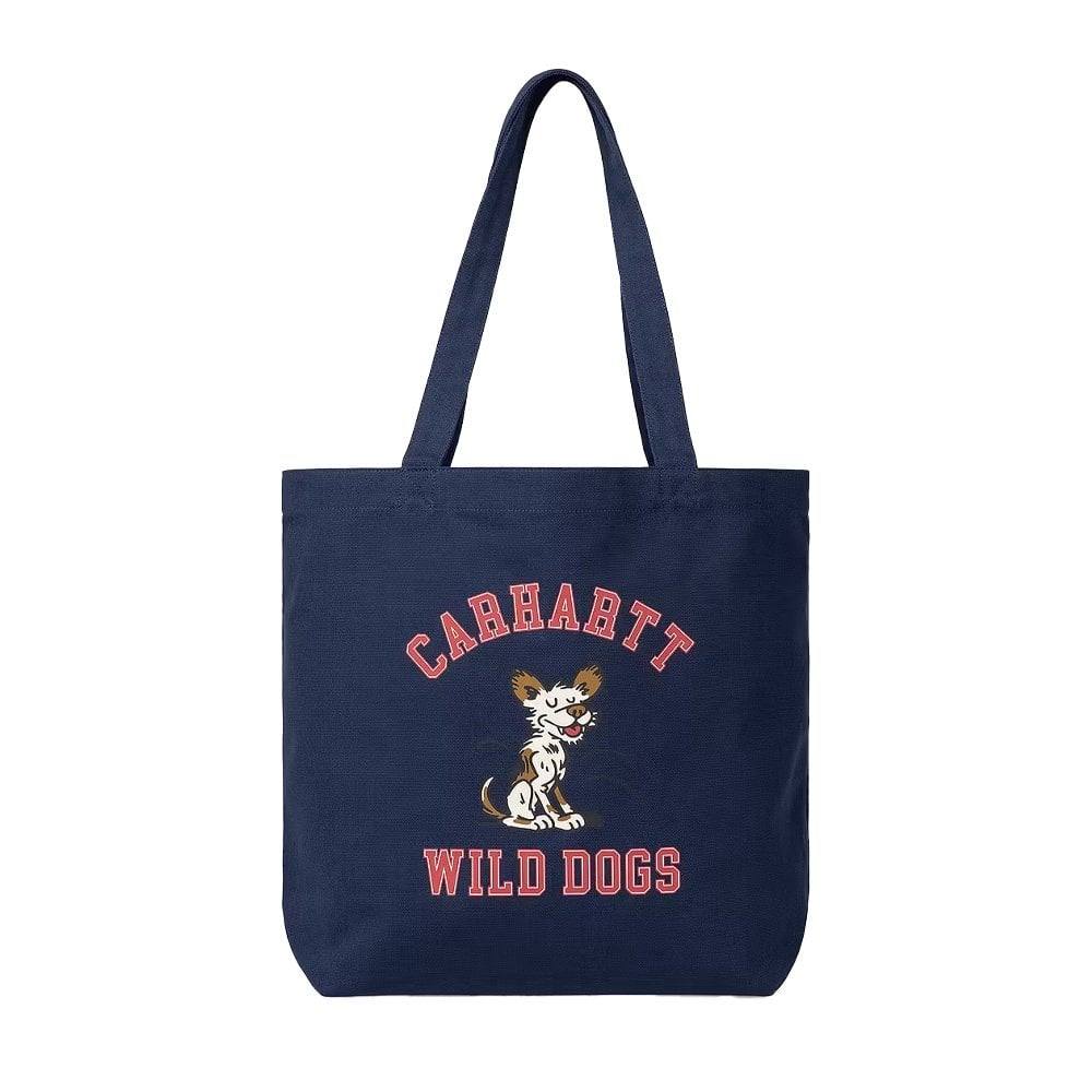 Wild Dog Canvas Graphic Tote - Jupiter
