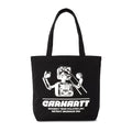 Wiptopia Canvas Graphic Tote - Black