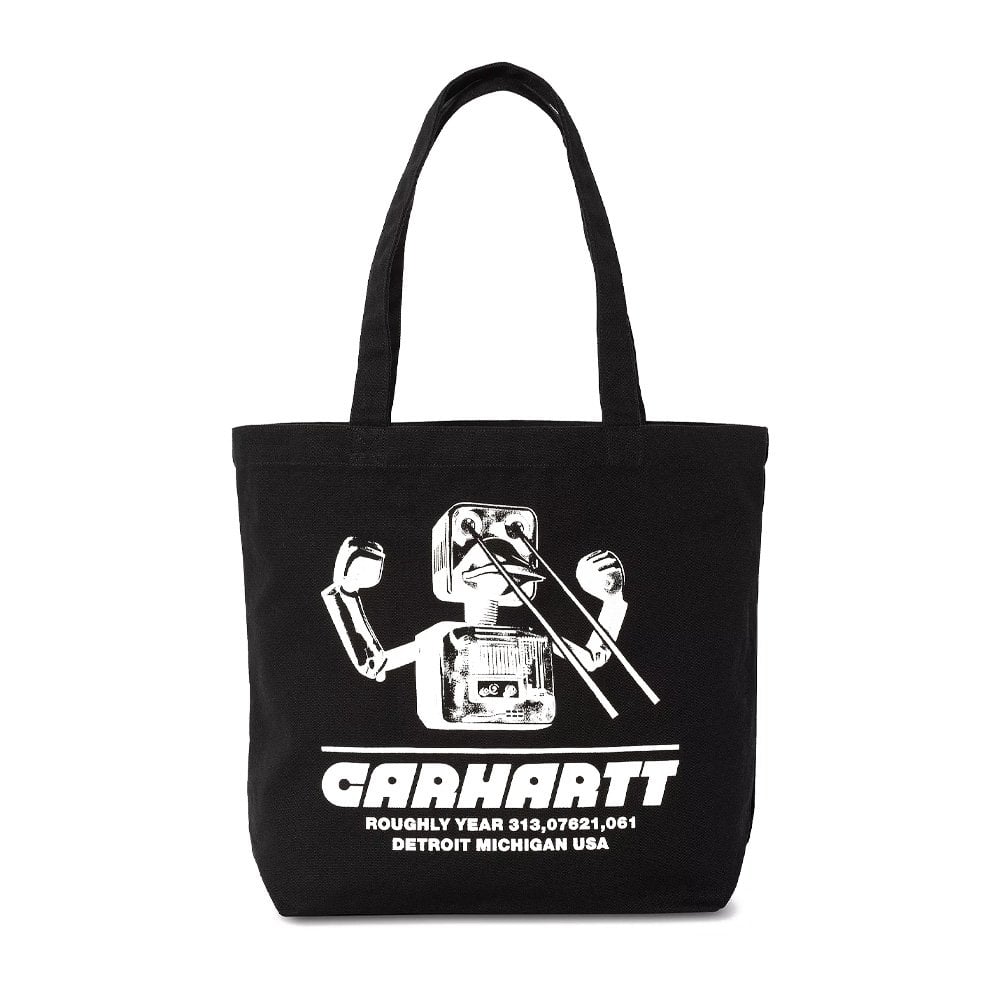 Wiptopia Canvas Graphic Tote - Black