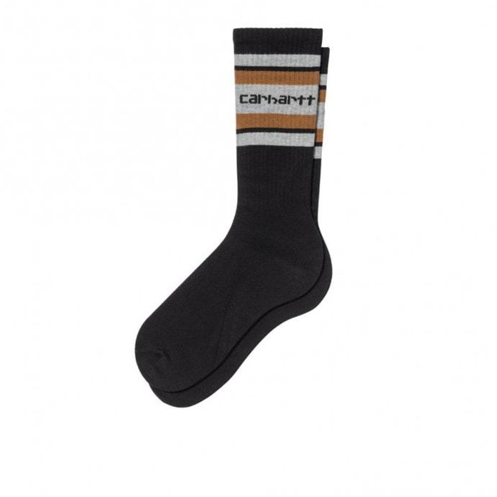 Connors Socks - Blk/Gry/Brwn