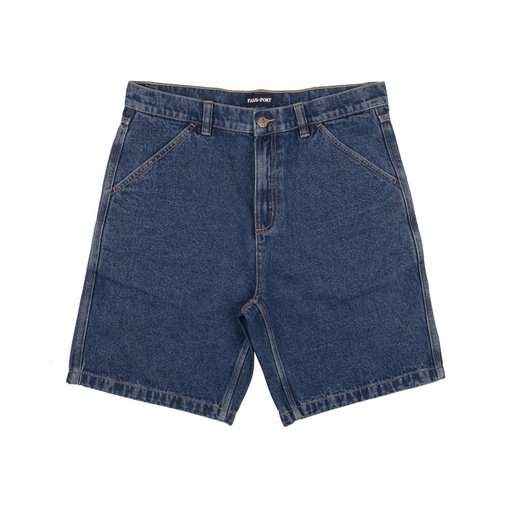 Workers Club Denim Shorts - Dark Indigo