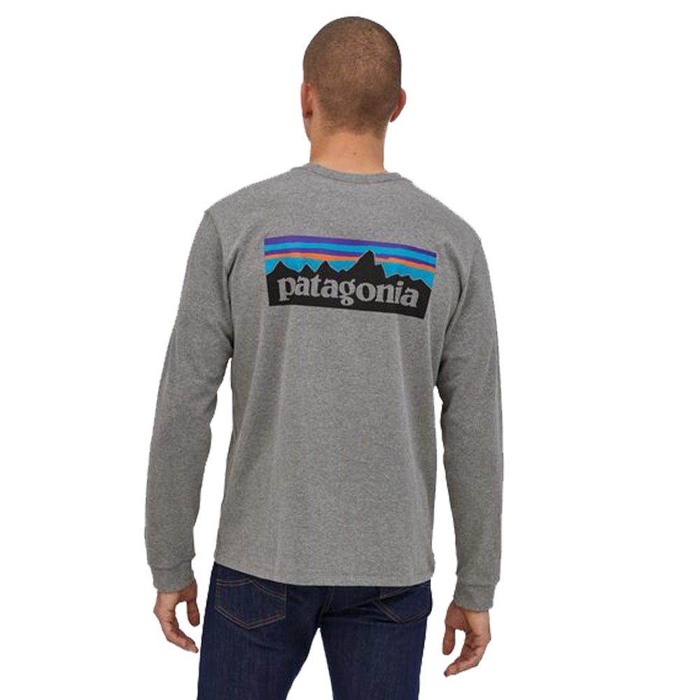 P6 Logo Long Sleeve T-Shirt  - Gravel Heath
