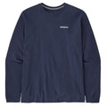 P6 Logo Long Sleeve T-Shirt  - Navy Blue