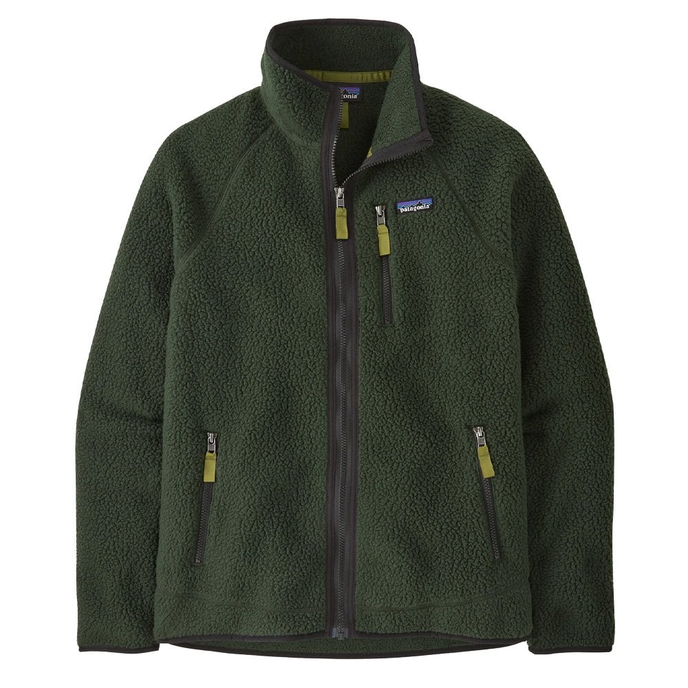Retro Pile Jacket - Growth Green