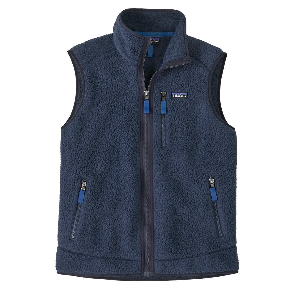 Retro Pile Vest - New Navy/Blu