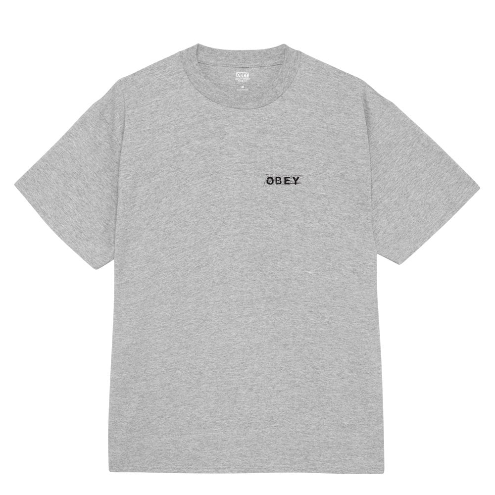 Scribble T-Shirt - Heather Grey
