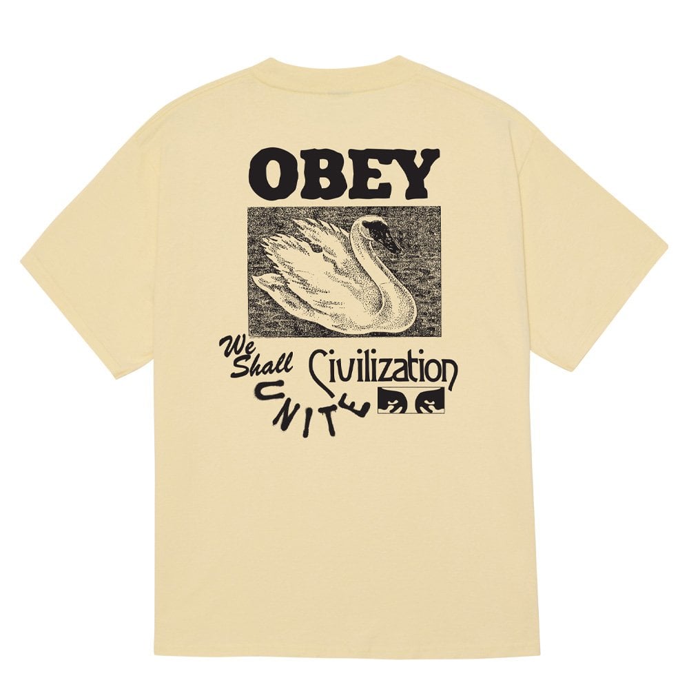 Civilization T-Shirt - Pale Yellow