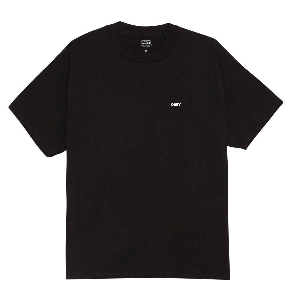 Quarter Icon T-Shirt - Black