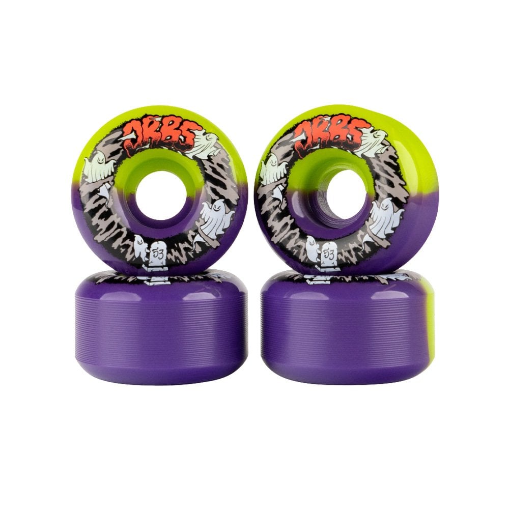 Apparitions Ghost Splits Wheels - Green/Purple