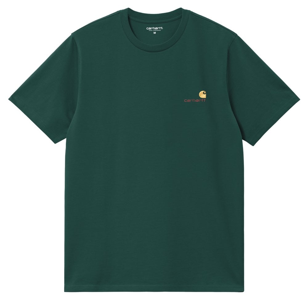 American Script T-Shirt - Dark Fir