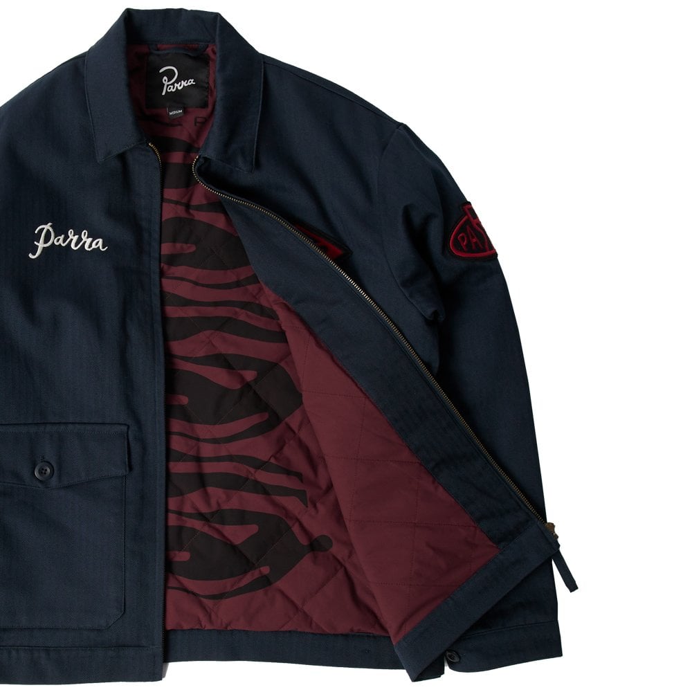 Pumping Gas Jacket  - Navy Blue