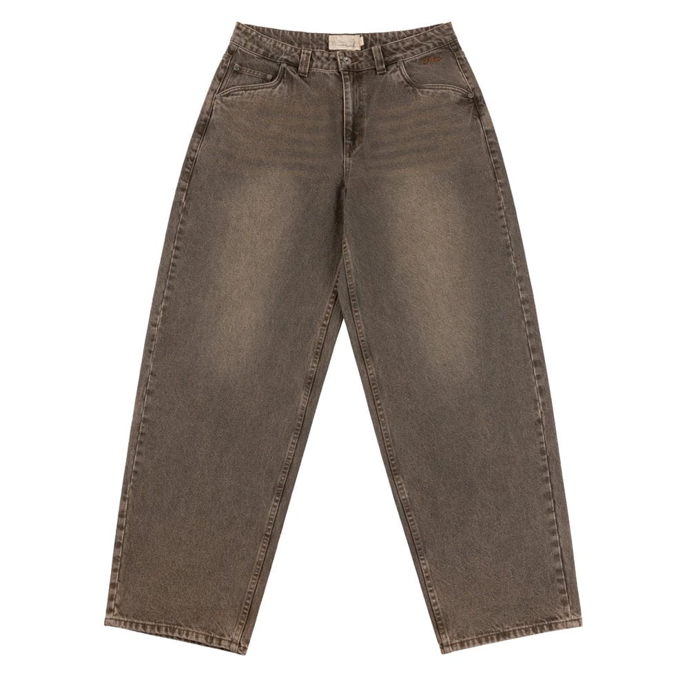 Baggy Denim Pant  - Sand Brown
