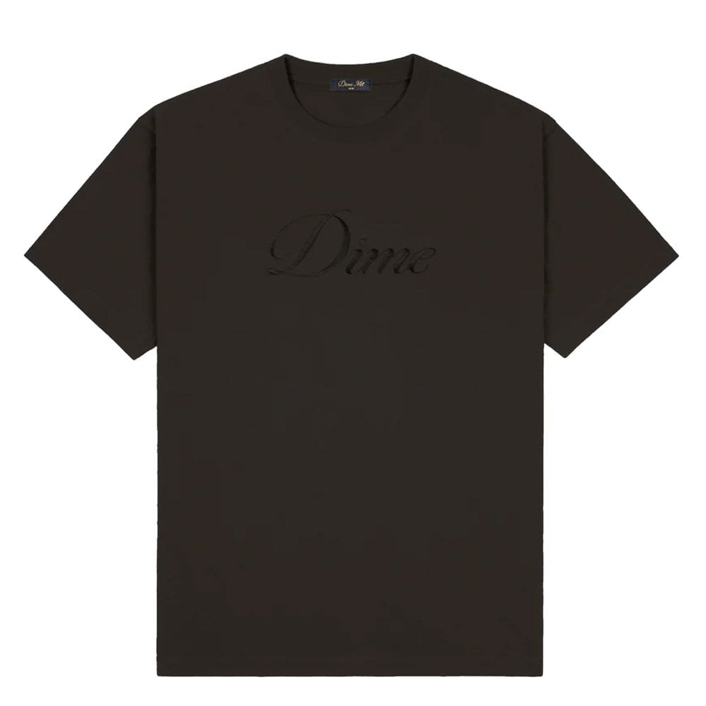 Cursive T-Shirt - Vintage Blk