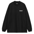 Schooling Long Sleeve Mockneck T-Shirt - Black/Wax