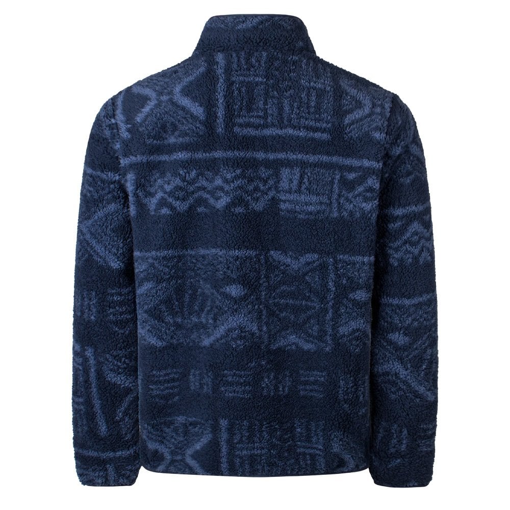 Rugged Ridge Sherpa Half Zip Fleece - Coll Navy