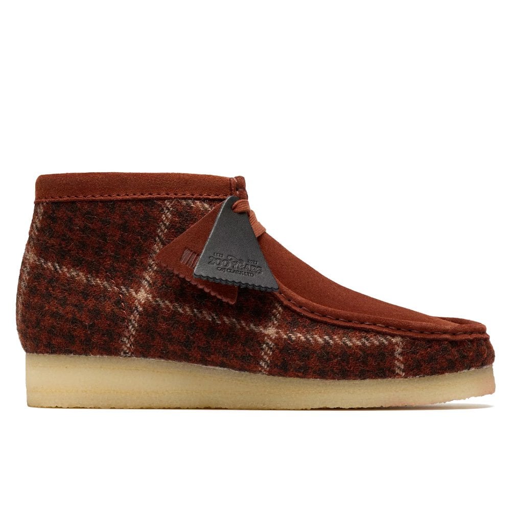 Wallabee Boot - Rust Tweed