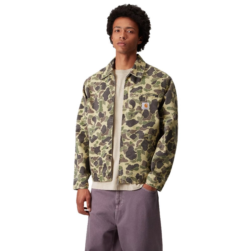 Duck Detroit Jacket - Camo Green