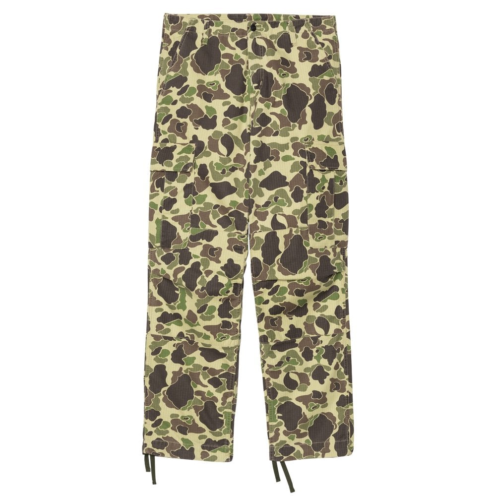 Duck Cargo Pant - Camo Green