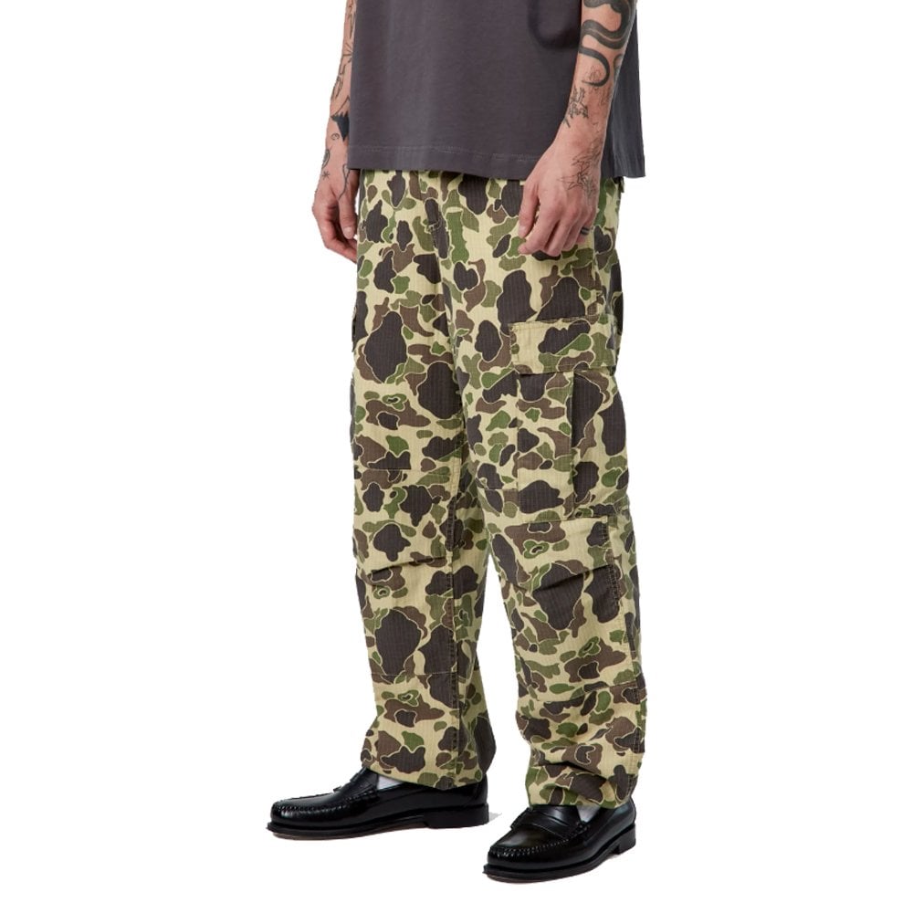 Duck Cargo Pant - Camo Green