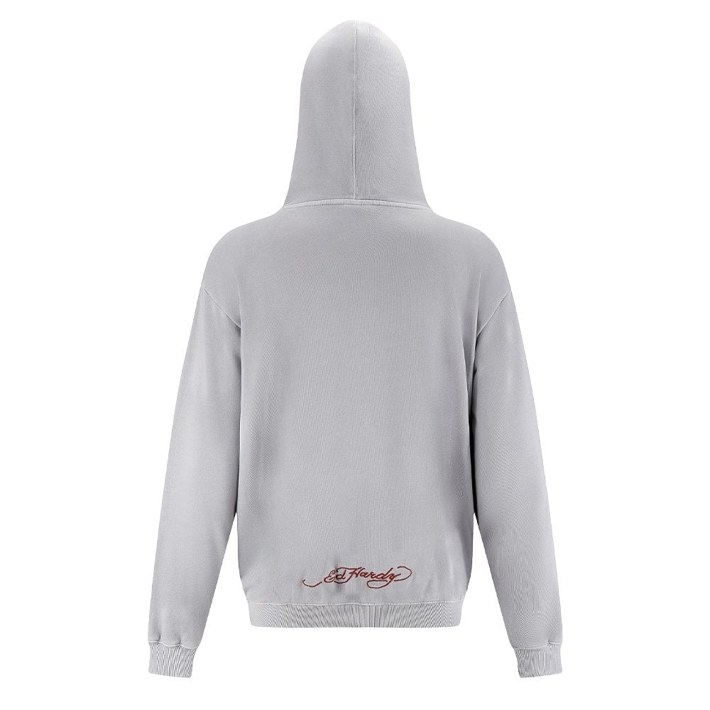 Battle Dragon Hoodie - Grey