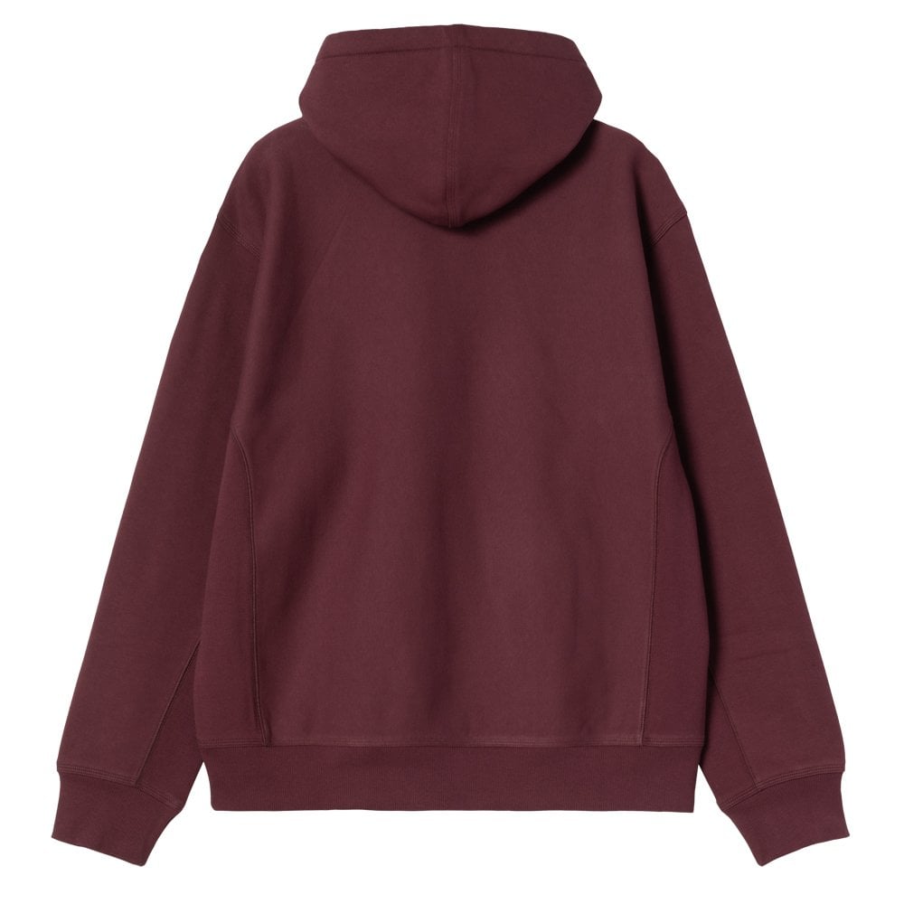 Hooded American Script Embroidery Sweatshirt - Rondo