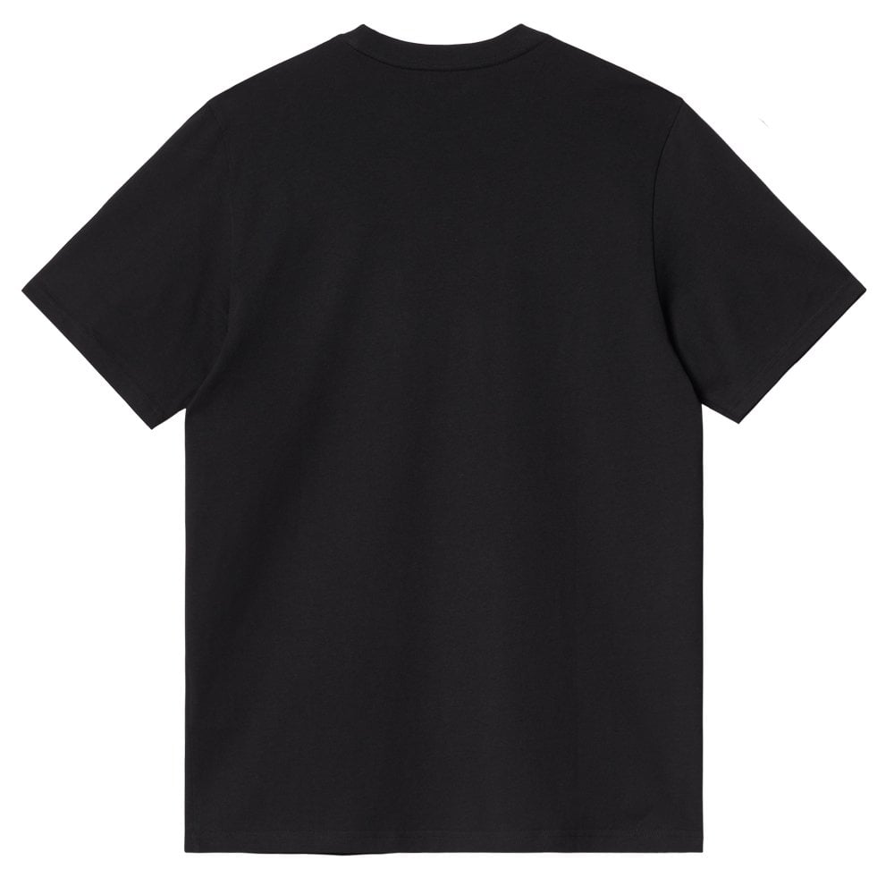 Pocket Heart T-Shirt - Black/Black