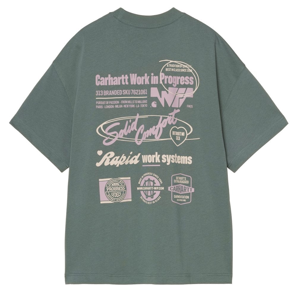 Networks T-Shirt - Silver Pine