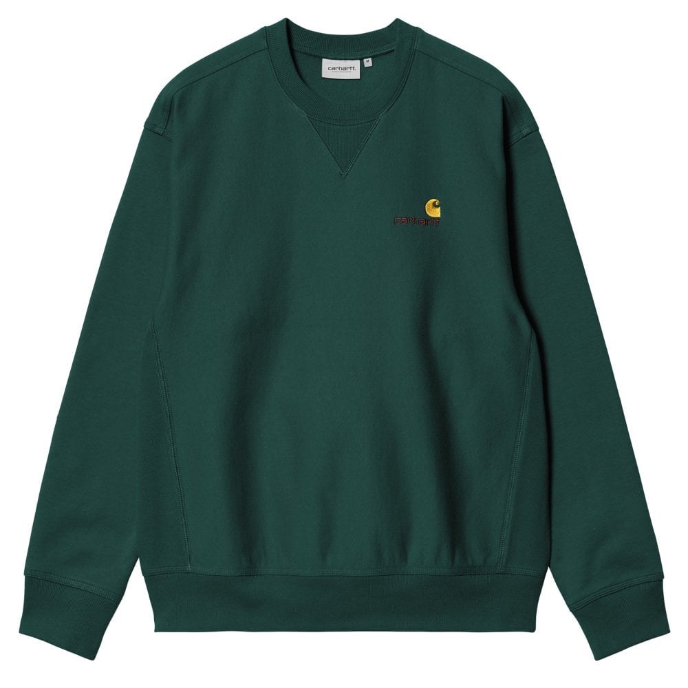 American Script Sweatshirt - Dark Fir