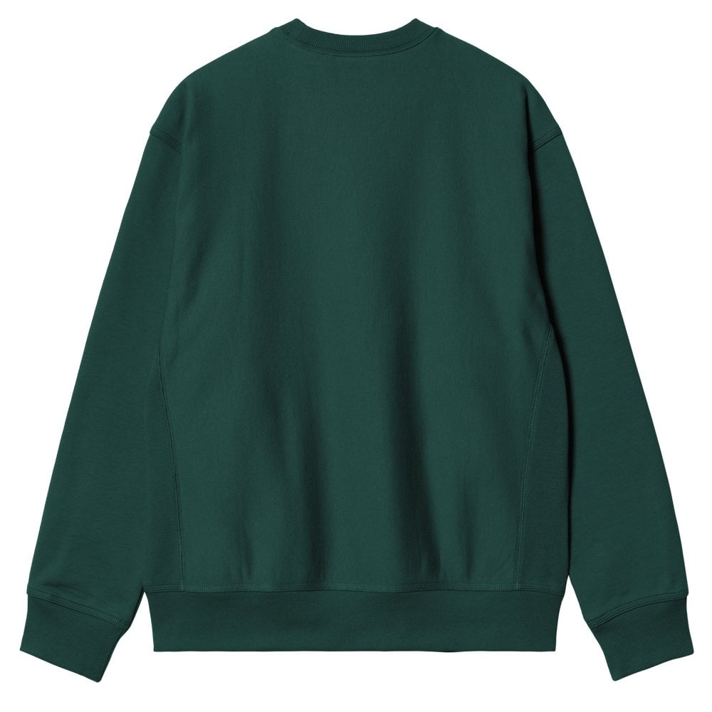 American Script Sweatshirt - Dark Fir