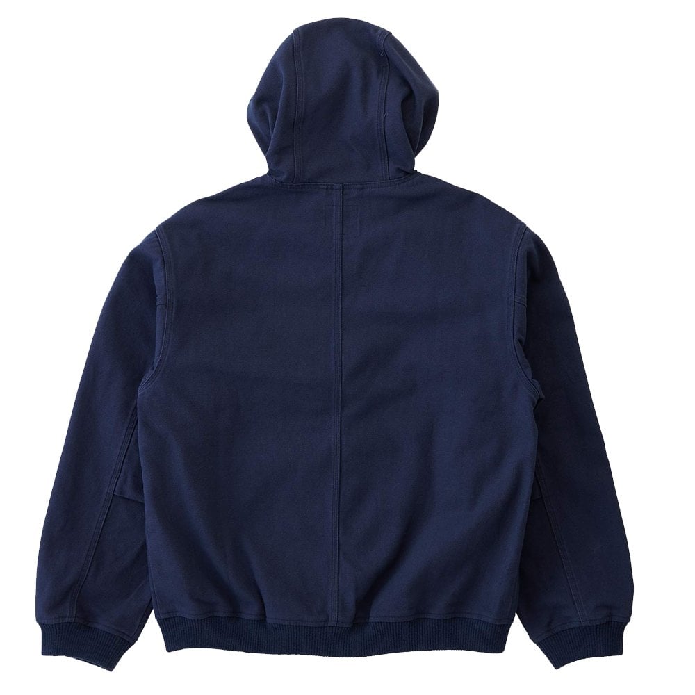 El Cap Canvas Hooded Jacket - Navy