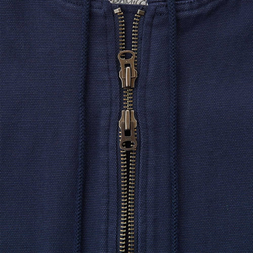 El Cap Canvas Hooded Jacket - Navy