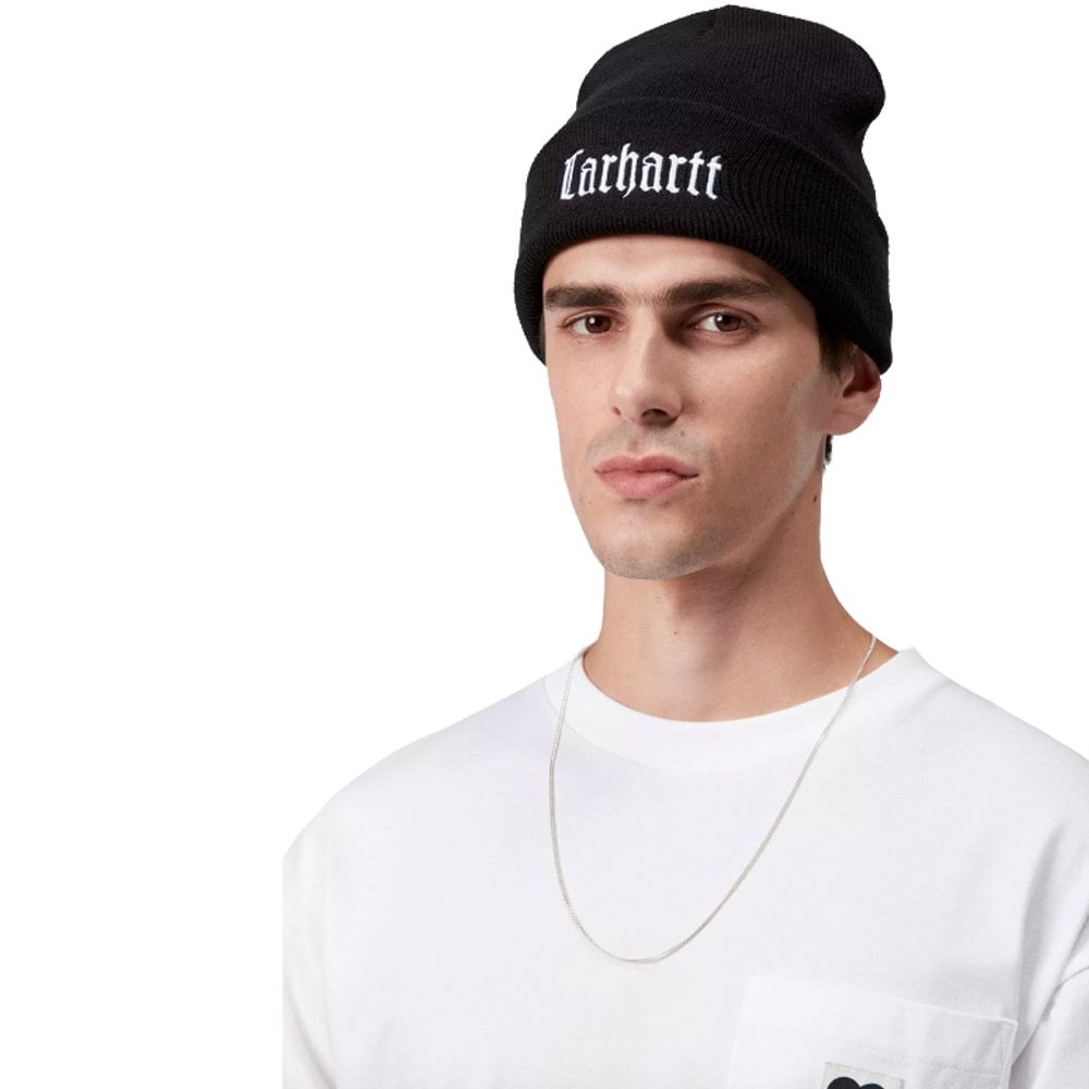 Schooling Beanie - Black/Wax