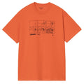 Theory And Practice T-Shirt - Persimmon