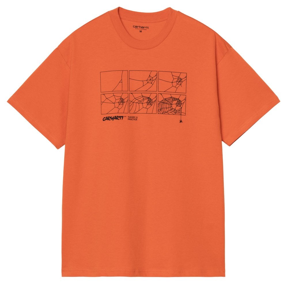 Theory And Practice T-Shirt - Persimmon