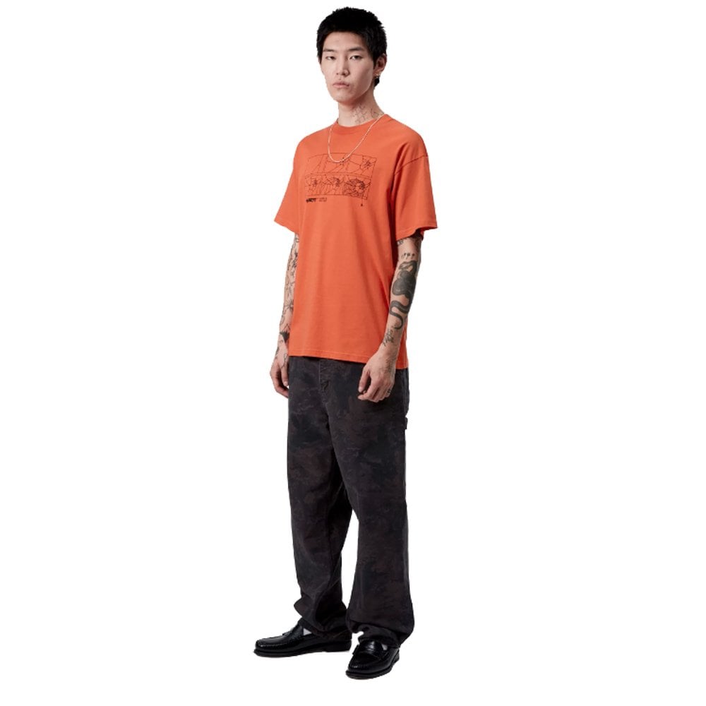 Theory And Practice T-Shirt - Persimmon