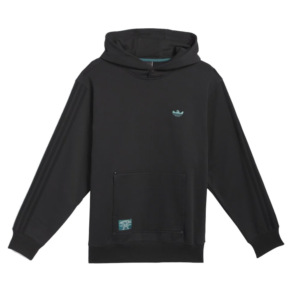 Shmoofoil Heavyweight Pullover Hoodie - Black