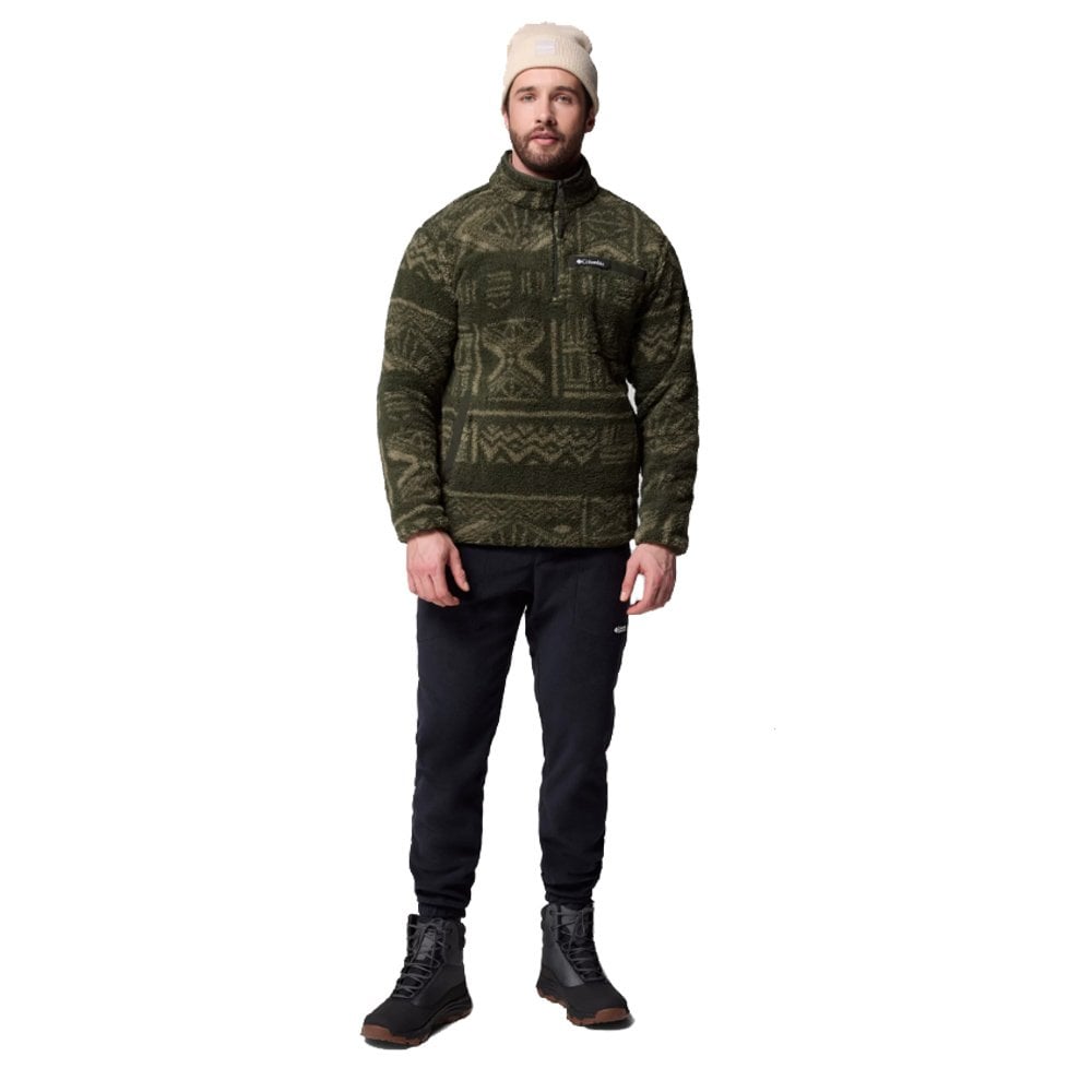 Rugged Ridge Sherpa Half Zip Fleece - Greenscape