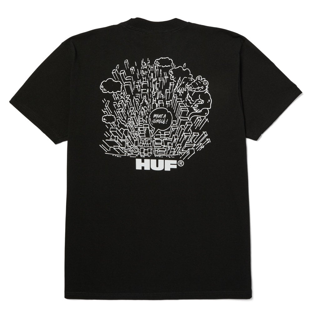 What A Jungle T-Shirt - Black