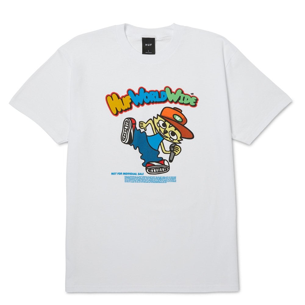 Chop Kick Block T-Shirt - White