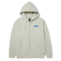 All Caps Full-Zip Hoodie - Ash