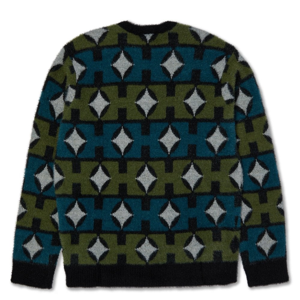 Space Age Crewneck Sweater - Pine