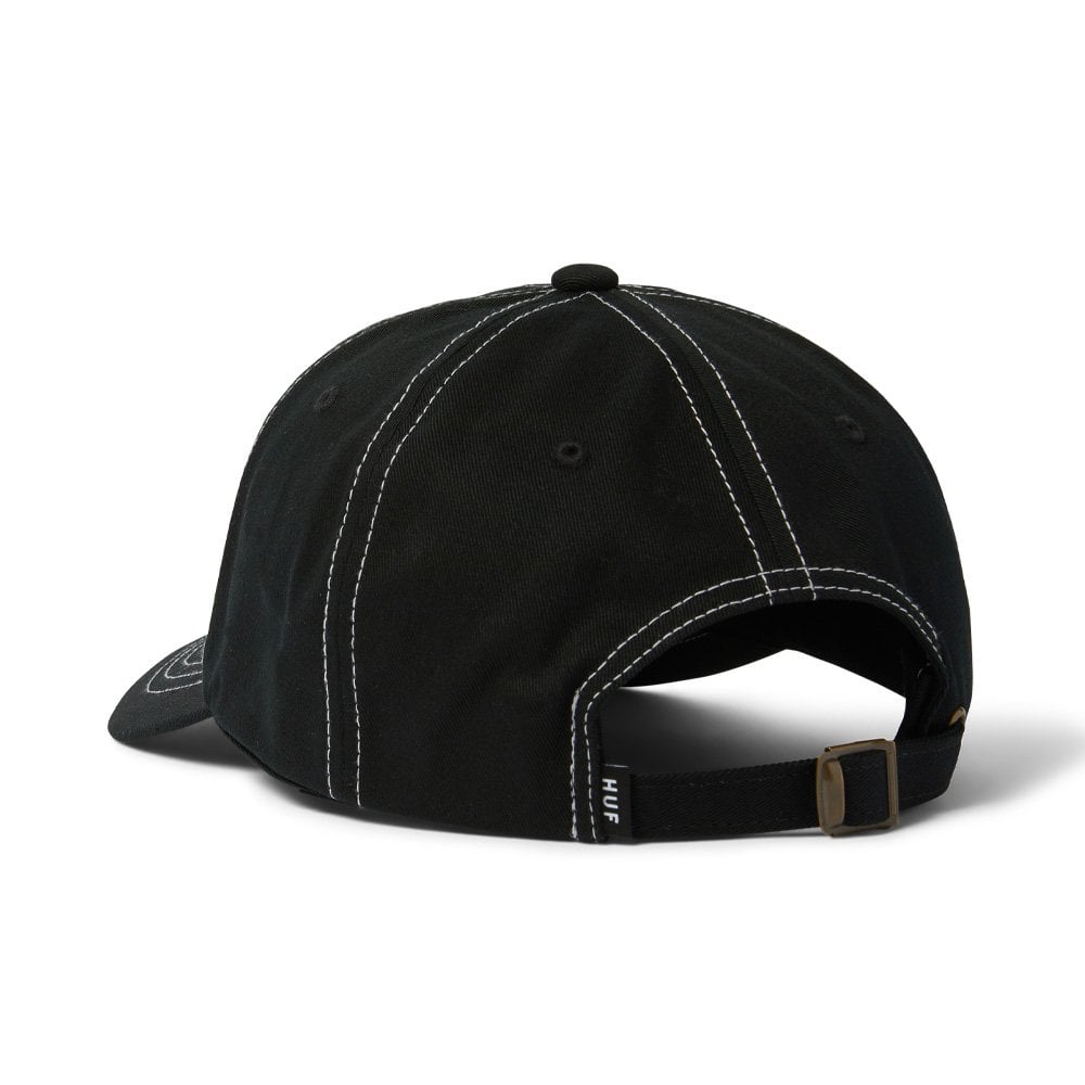 Arch Logo 6 Panel Cv Hat - Black