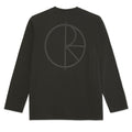 Stroke Logo Long Sleeve T-Shirt - Dirty Black