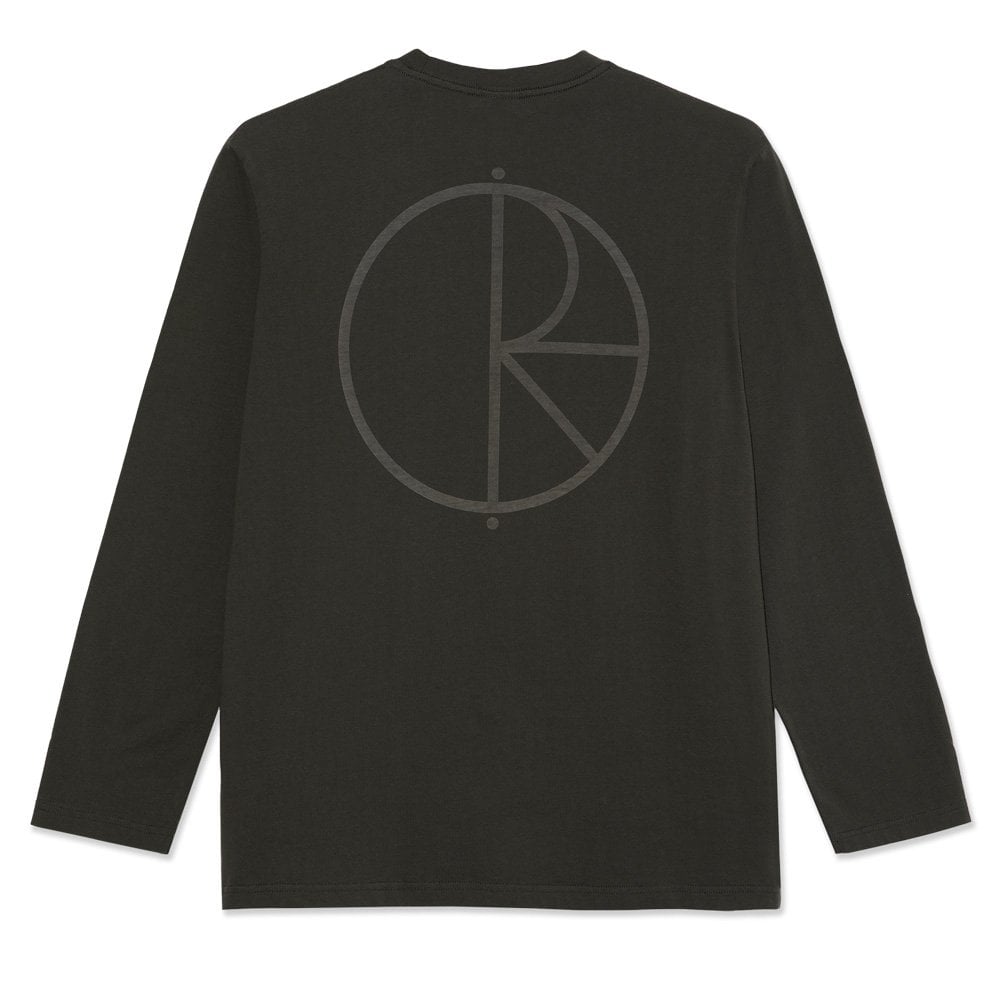 Stroke Logo Long Sleeve T-Shirt - Dirty Black